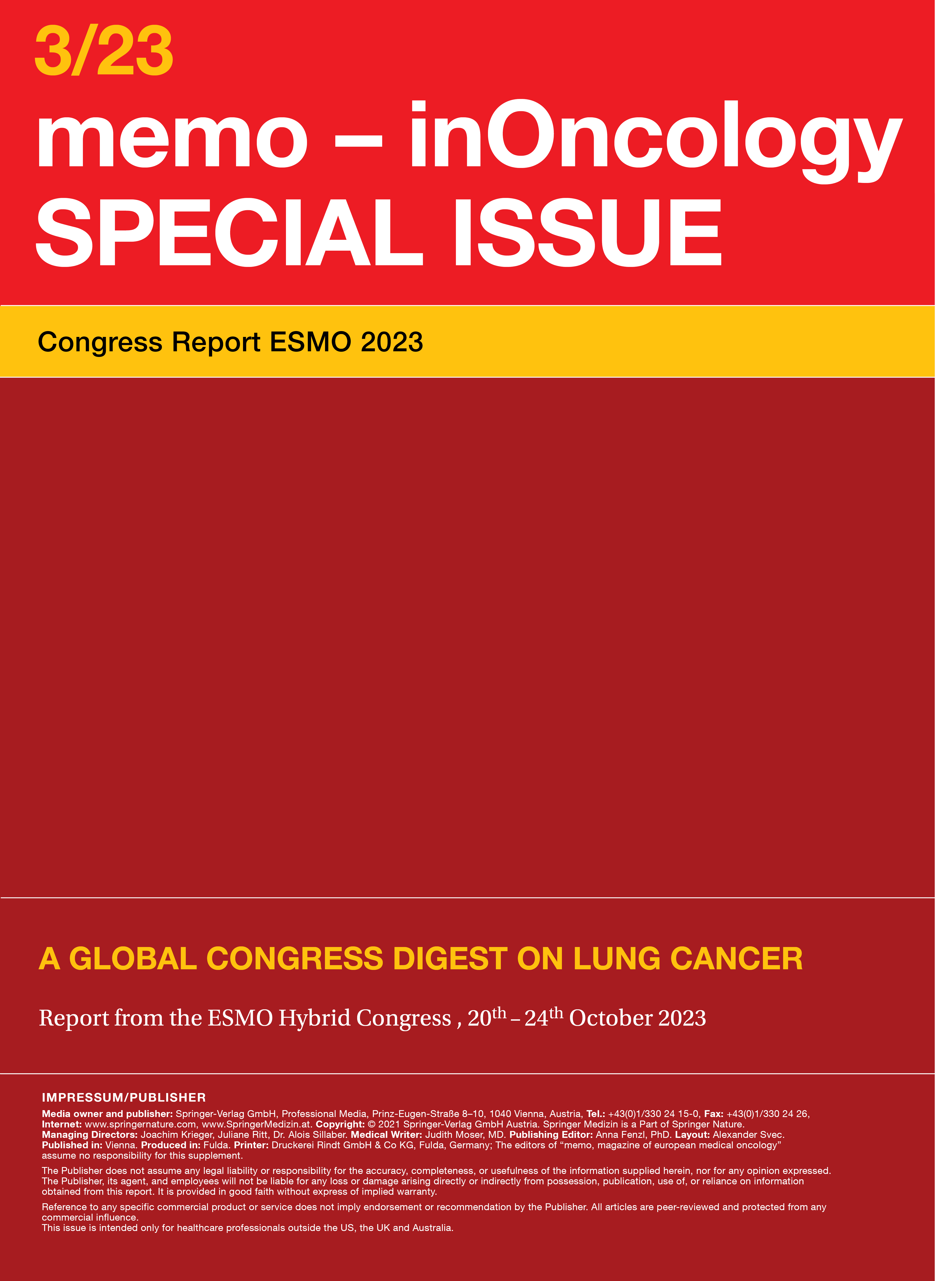 ESMO 2023 Lung Cancer